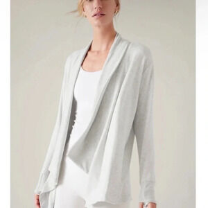 Athleta Pranayama Restore Wrap Plus Size Cardigan